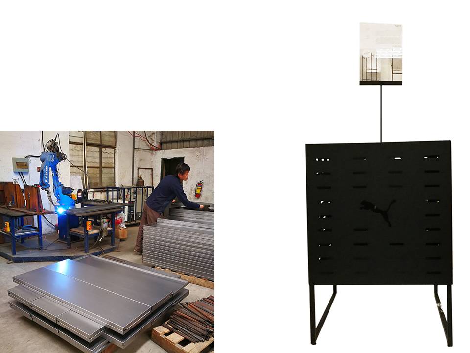 metal display solid display processing