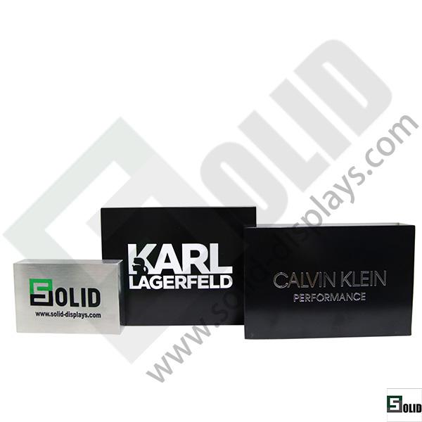 metal logo block