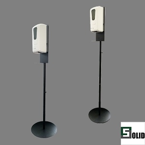 Supports de désinfectant pour les mains avec distributeur